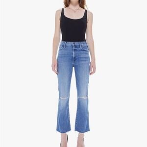 MOTHER - THE HUSTLER ANKLE FRAY JEANS - CAN’T STOP STARING